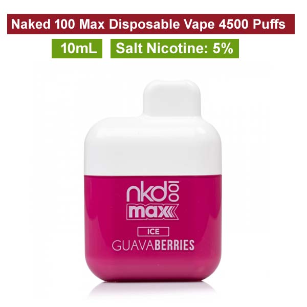 Naked 100 Max Disposable Vape