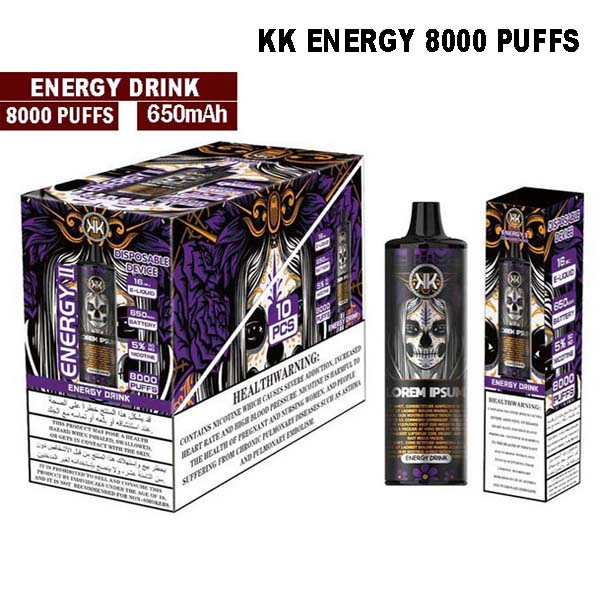 KK Energy 8000 Puffs Disposable vape