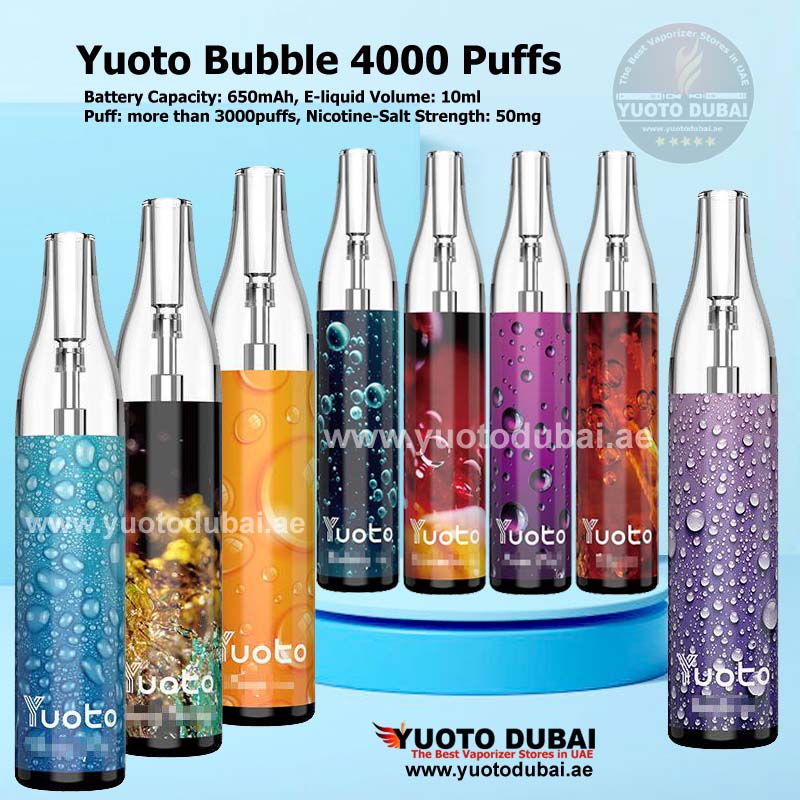 Yuoto Bubble 4000 Puffs Fruit Flavor