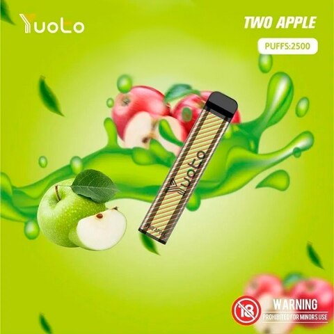 Yuoto XXL 2500 Puffs Two Apple