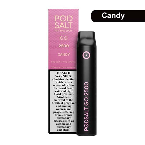 Pod Salt Go Candy 2500 Puffs Disposable Vape