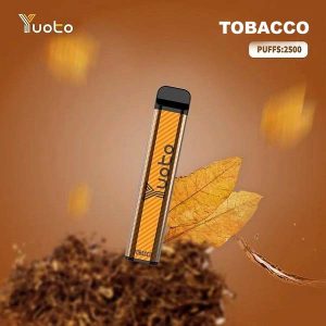 Yuoto XXL Tobacco 2500 Puffs