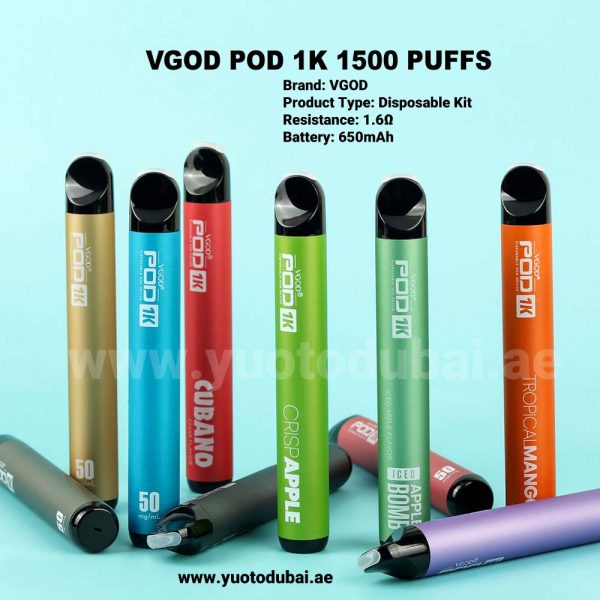 VGOD POD 1K 1500 Puffs Disposable vape