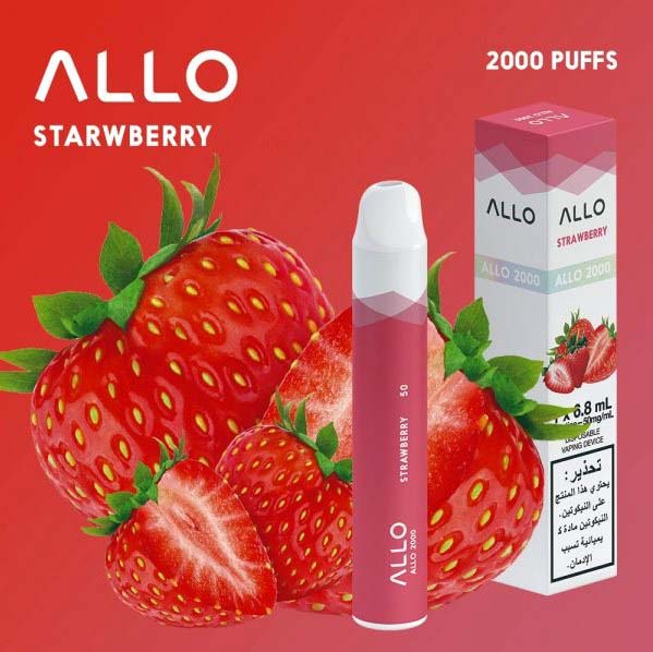 Allo Disposable Vape 2000 Puffs Strawberry