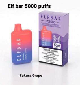 Elf Bar Sakura Grape 5000 Puffs
