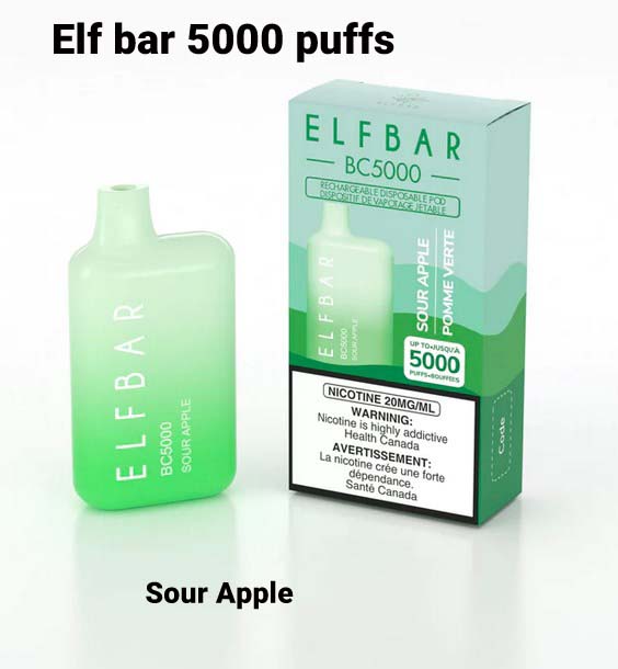 Elf Bar 5000 Puff Disposable Vape