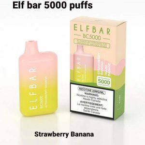 Elf Bar Strawberry Banana 5000 Puff