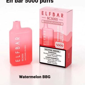 Elf Bar Watermelon BBG Strawberry 5000 Puffs