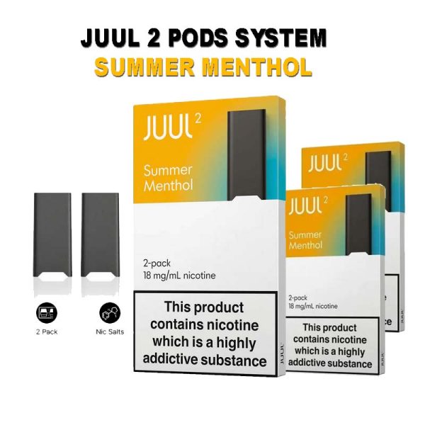 JUUL2 Pods System Summer Menthol 18mg