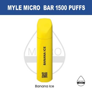 Myle Micro Bar 1500 Puffs Banana Ice