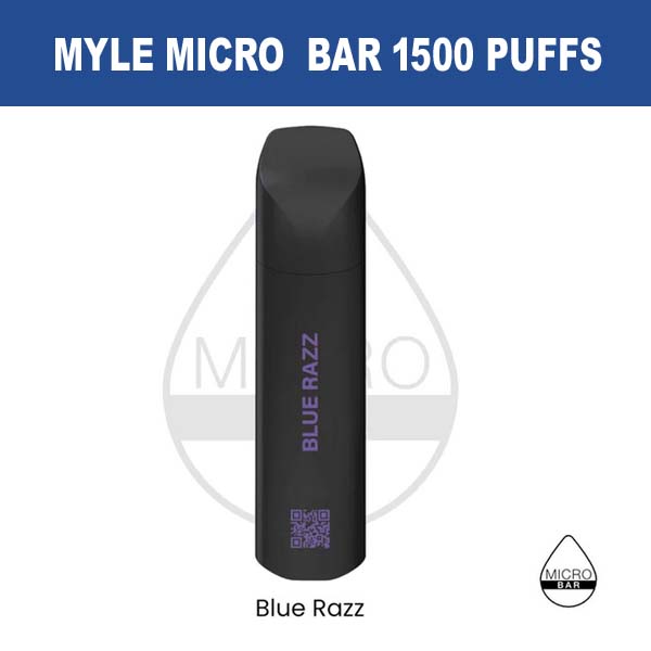 Myle Micro Bar Blue Razz 1500 Puffs