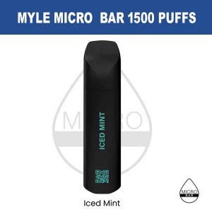 Myle Micro Bar ICED Mint 1500 Puffs