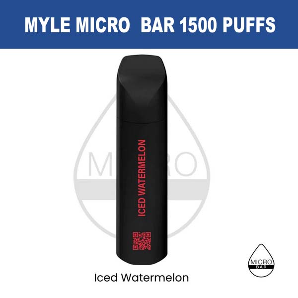 Myle Micro Bar ICED Watermelon 1500 Puffs